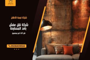 شركة نقل عفش بـاحد المسارحة